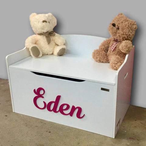 Bench Seat Personalised Toy Box