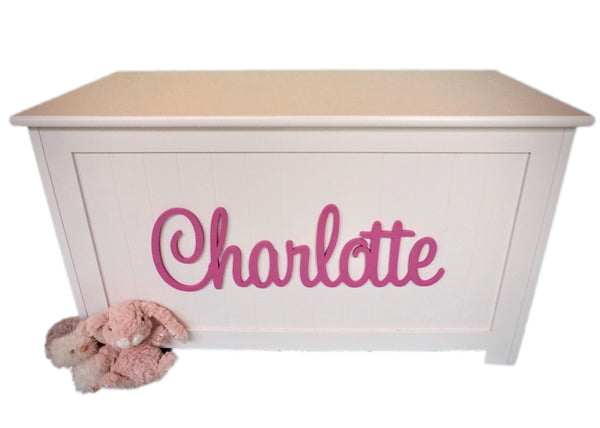 Personalised Toy Box - Names 7 Letters  or Longer